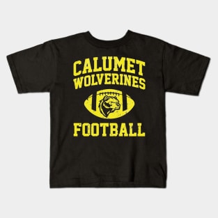 Calumet Wolverines Football Kids T-Shirt